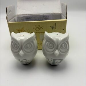 Lenox Butterfly Meadow Owl Shaker Set